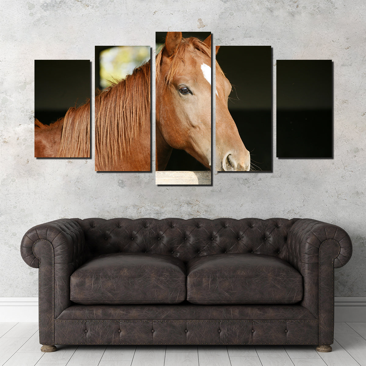 Stunning Chestnut Horse Wall Art for Home Decor