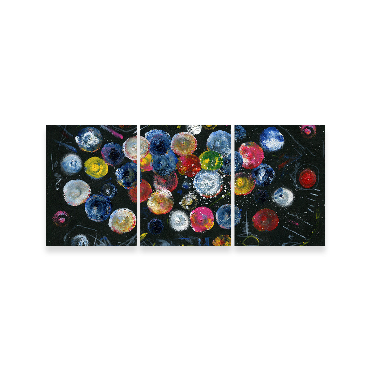 Stunning Circle Black Wall Art by Evgeny Vetrov