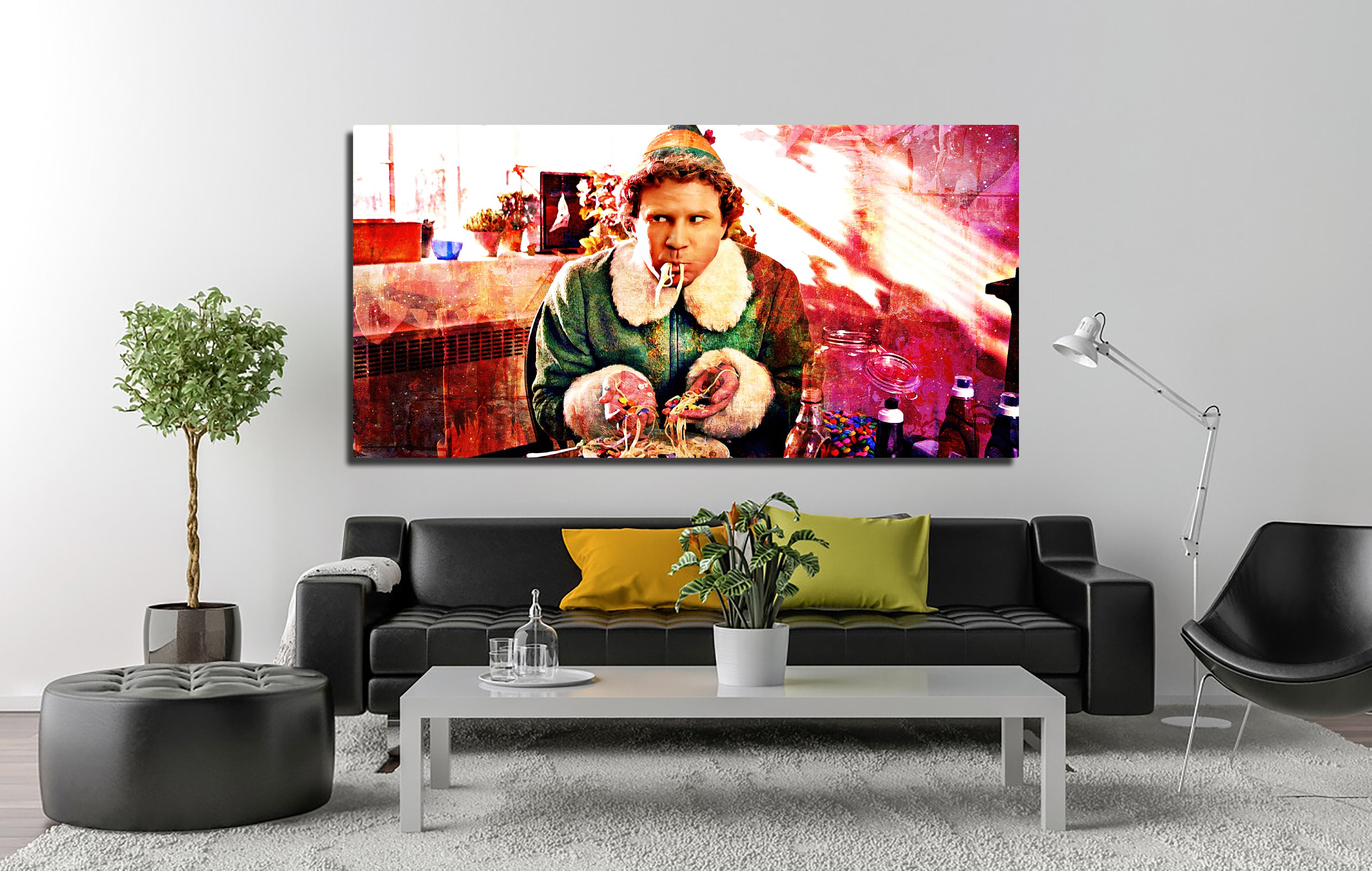 Elf Panoramic Wall Art - Stunning Handmade Canvas Artwork