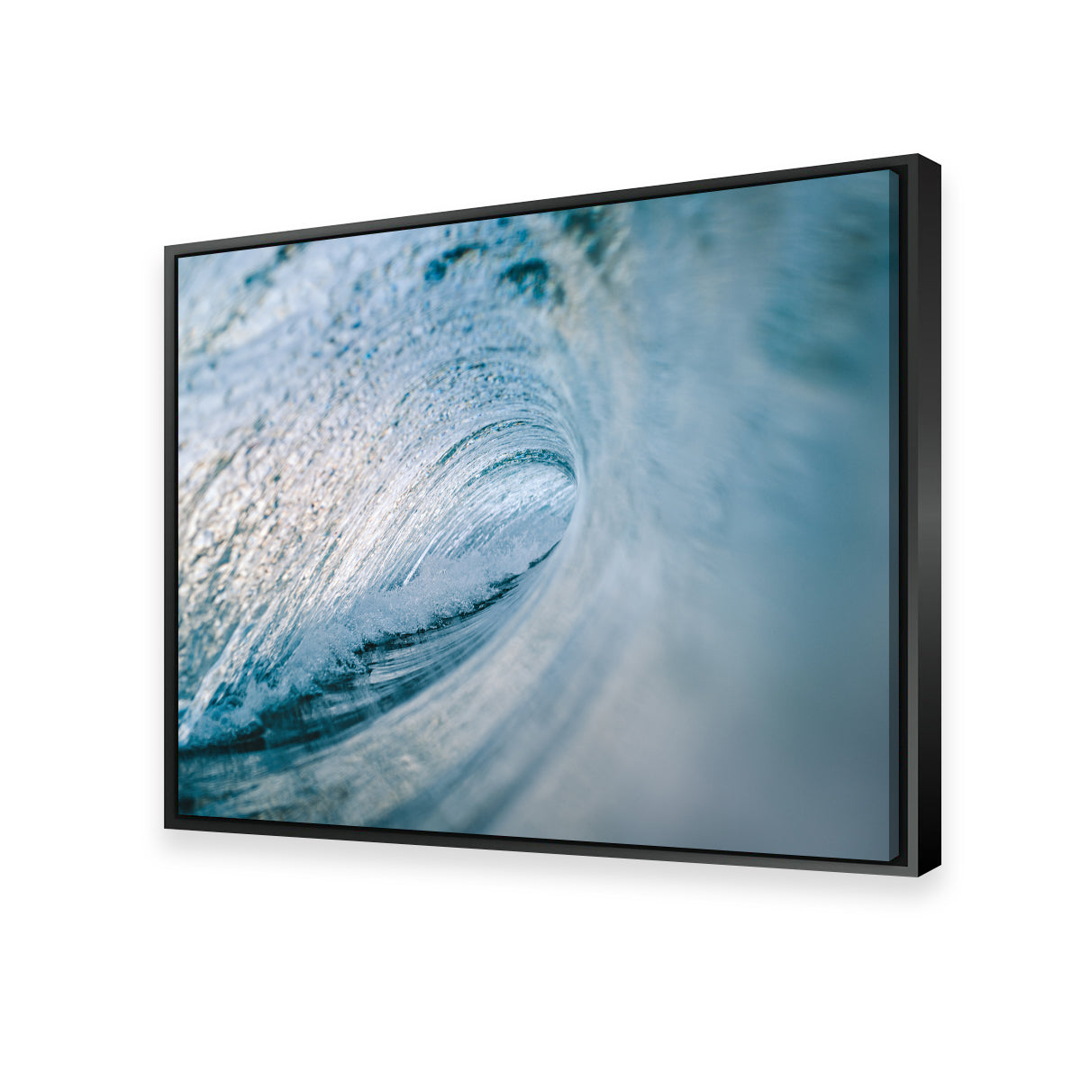 Stunning Blue Ice Wall Art by Lucas Moore