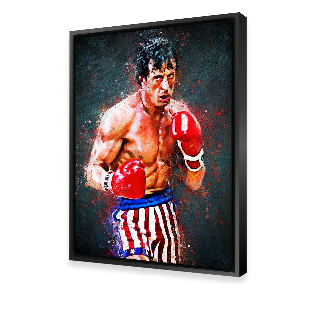Iconic Rocky Balboa Wall Art - Stunning Decor for Your Space
