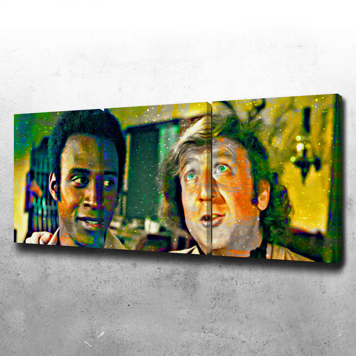 Stunning Blazing Saddles Bart & Jim Wall Art for Your Home Decor