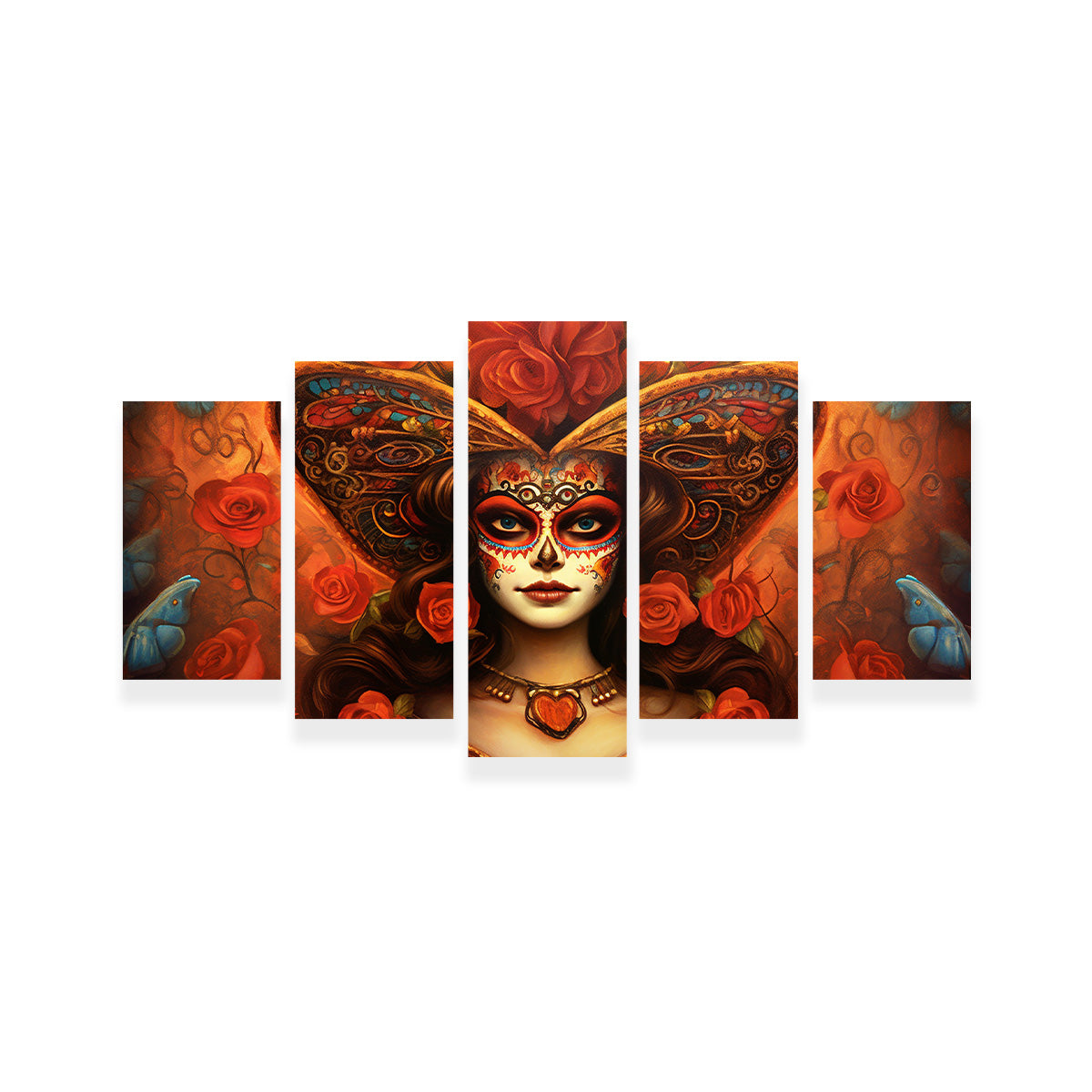 Stunning Day of the Dead Art Canvas Wall Art for Your Home Decor