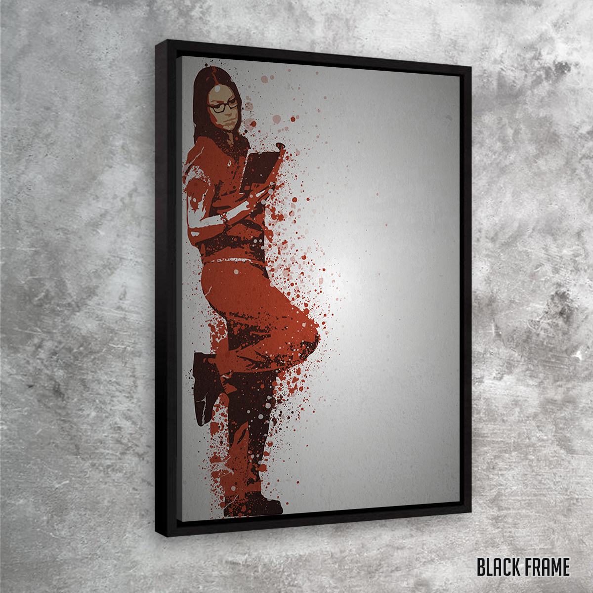 The Hot One Stunning Wall Art by TM Creative Design