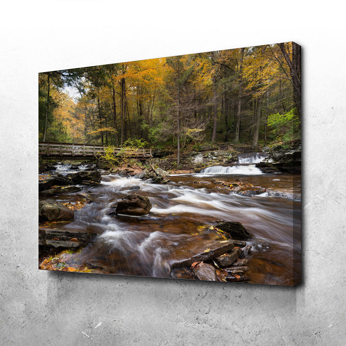 Exquisite Rivers Meet Wall Art by Shaun Mayer