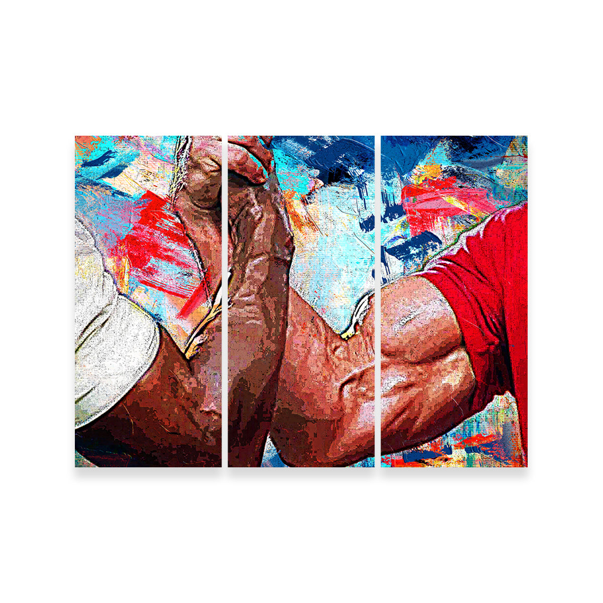 Stunning Dutch & Dillon Handshake Wall Art for Home Decor
