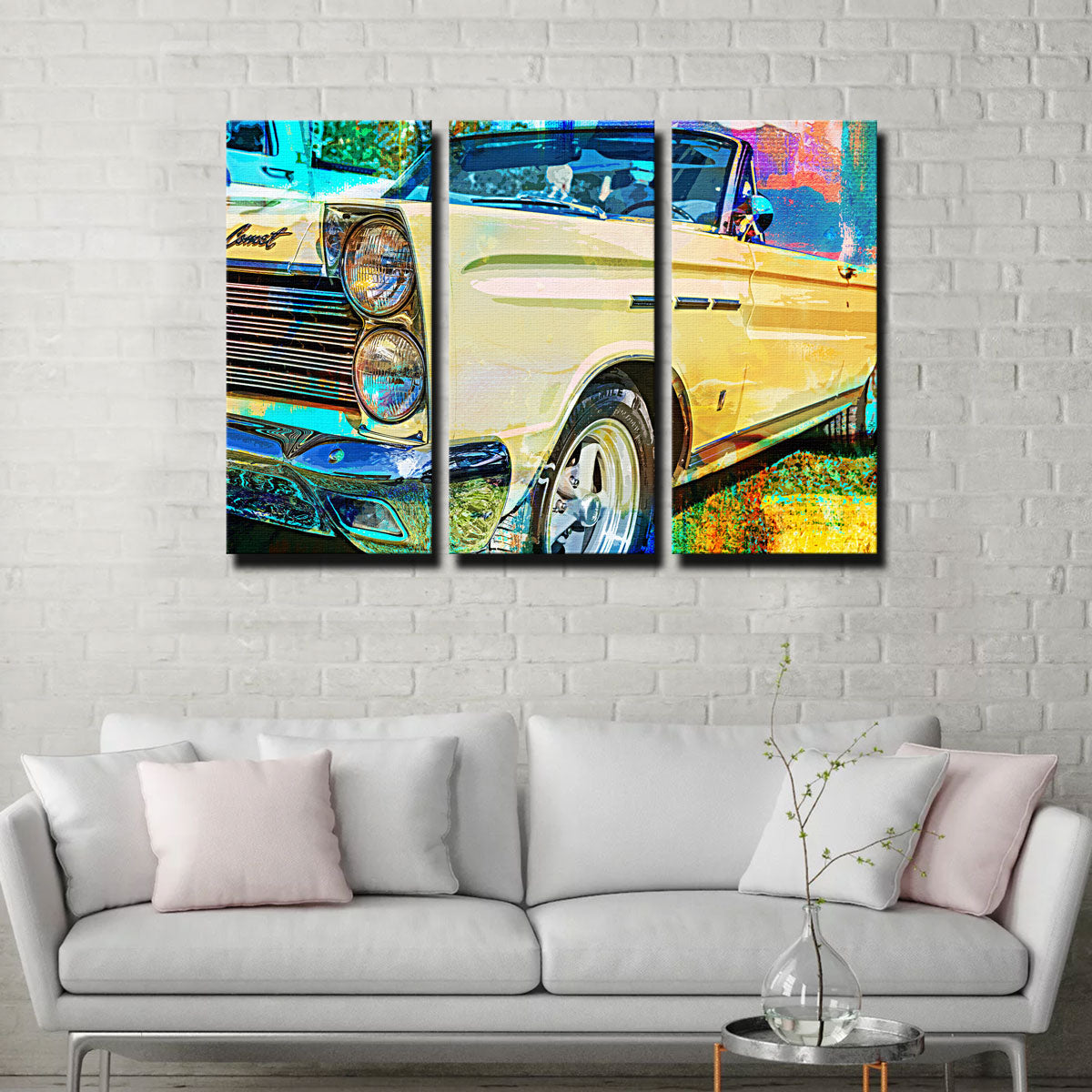 65-inch Caliente Convertible Wall Art - Stunning Decor for Any Space