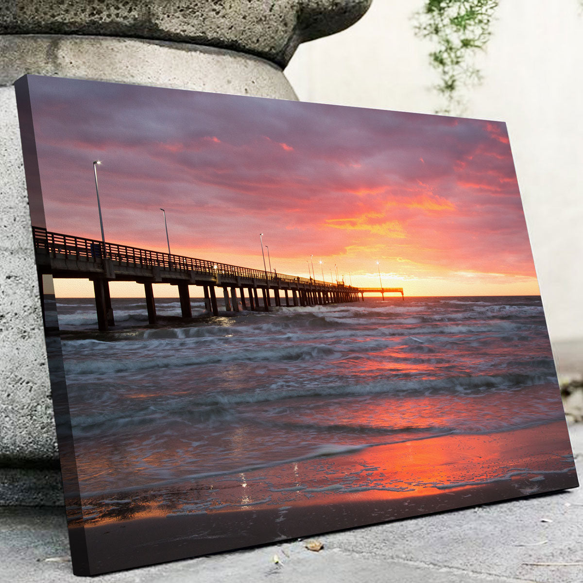 Stunning Bob Hall Pier Corpus Christi Wall Art for Your Home Decor