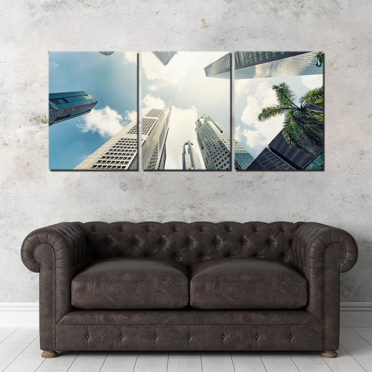 Exquisite Raffles Place Wall Art by Manjik Pictures
