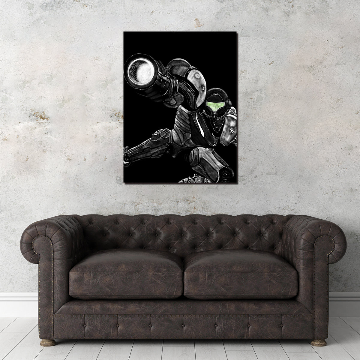 Stunning Samus Wall Art by JPS Darko