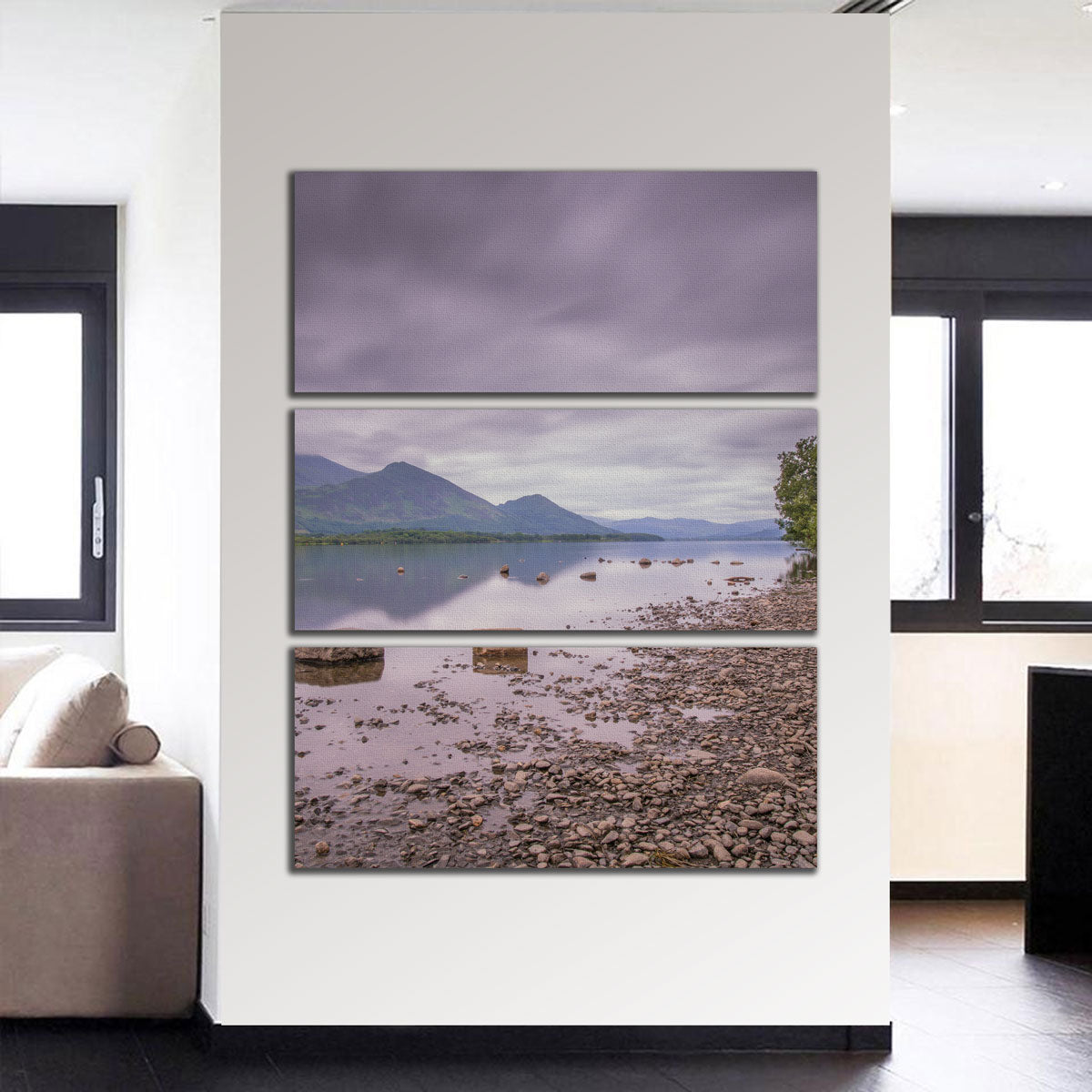 Stunning Overcast Reflections Wall Art by Mike Cotton