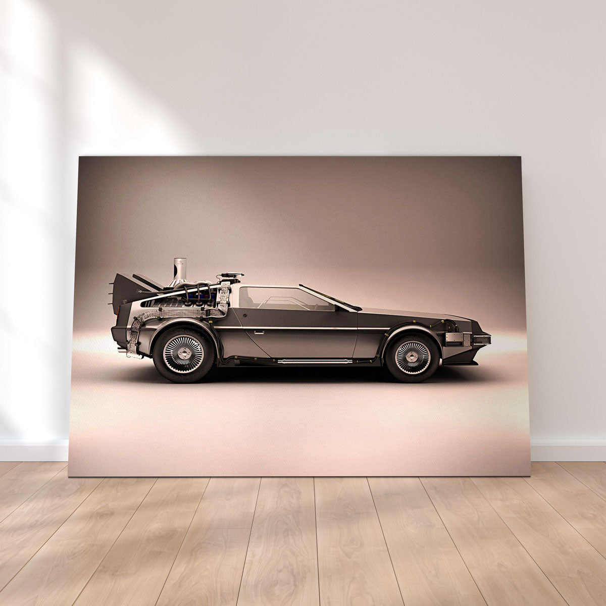 Stylish DeLorean Wall Art for Your Home Decor