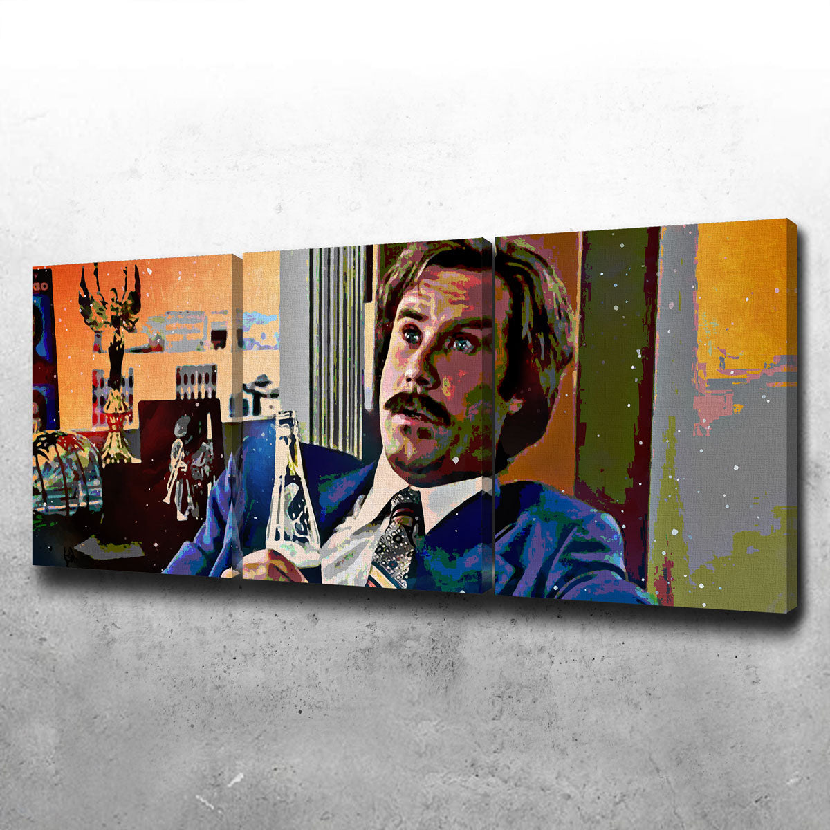 Ron Burgundy High - Quality Wall Art for Stunning Decor