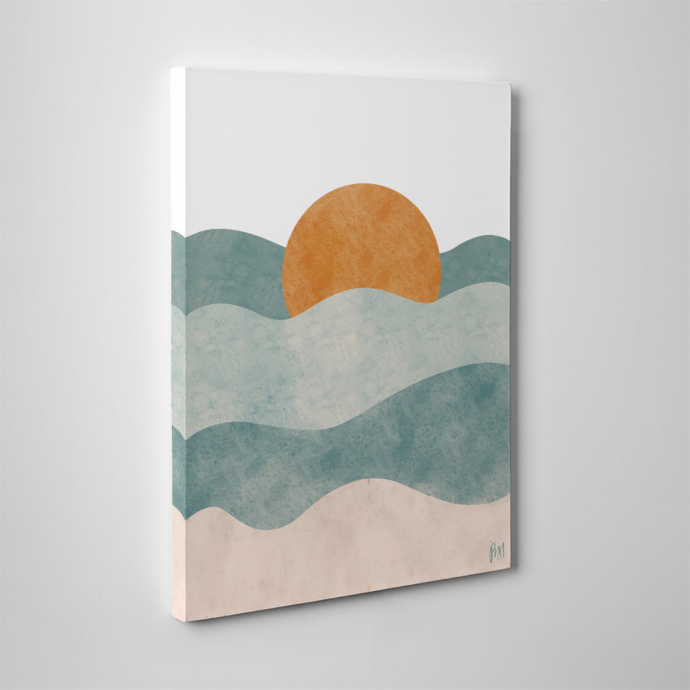 Catch the Wave of Life Wall Art - Stunning Canvas Decor