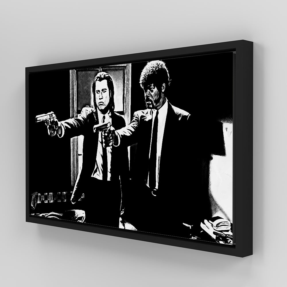 Pulp Fiction Stunning Panoramic Wall Art for Striking Decor