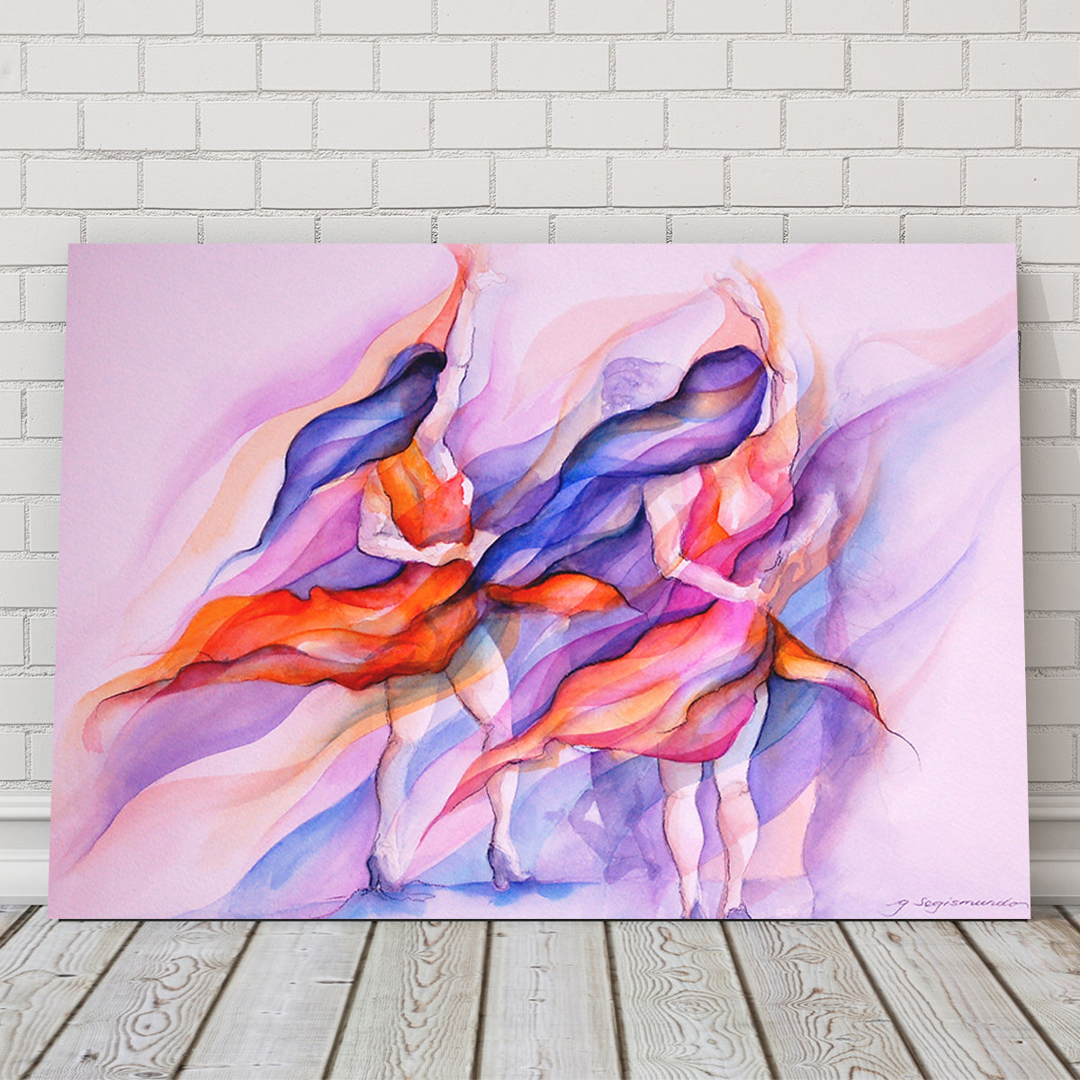 Exquisite Double Delight Wall Art by Gerry Segismundo