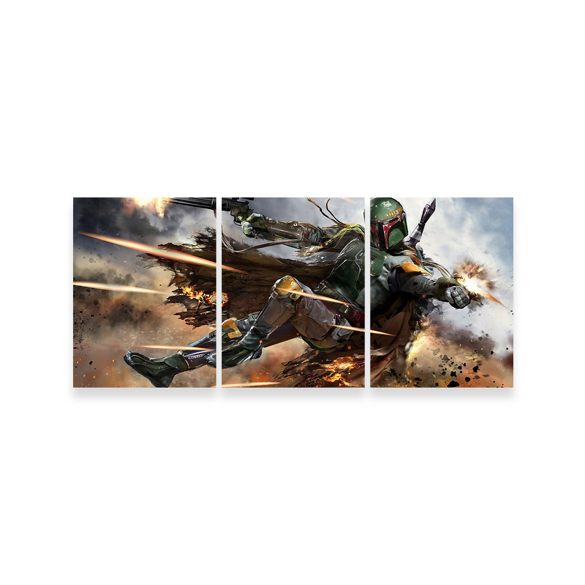 Stunning Boba Fett Wall Art for Your Home Decor
