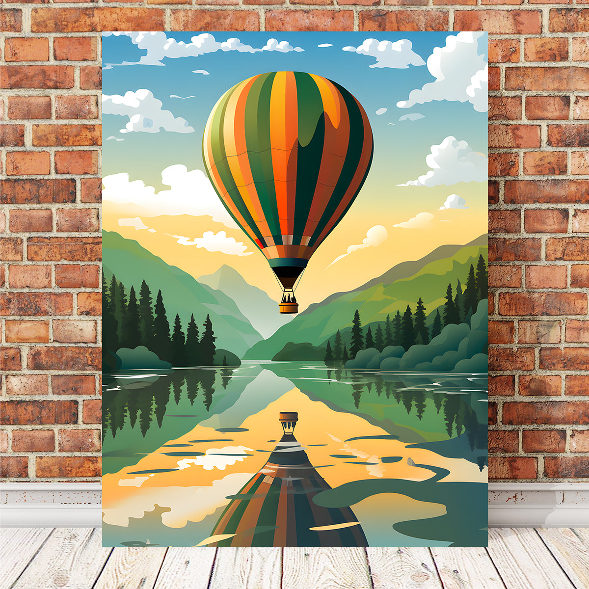 Exquisite France - Serre - Poncon Lake Wall Art by Valth Graphics