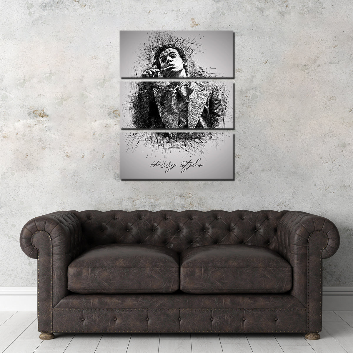 Stunning Harry Styles Wall Art for Brushing Decor