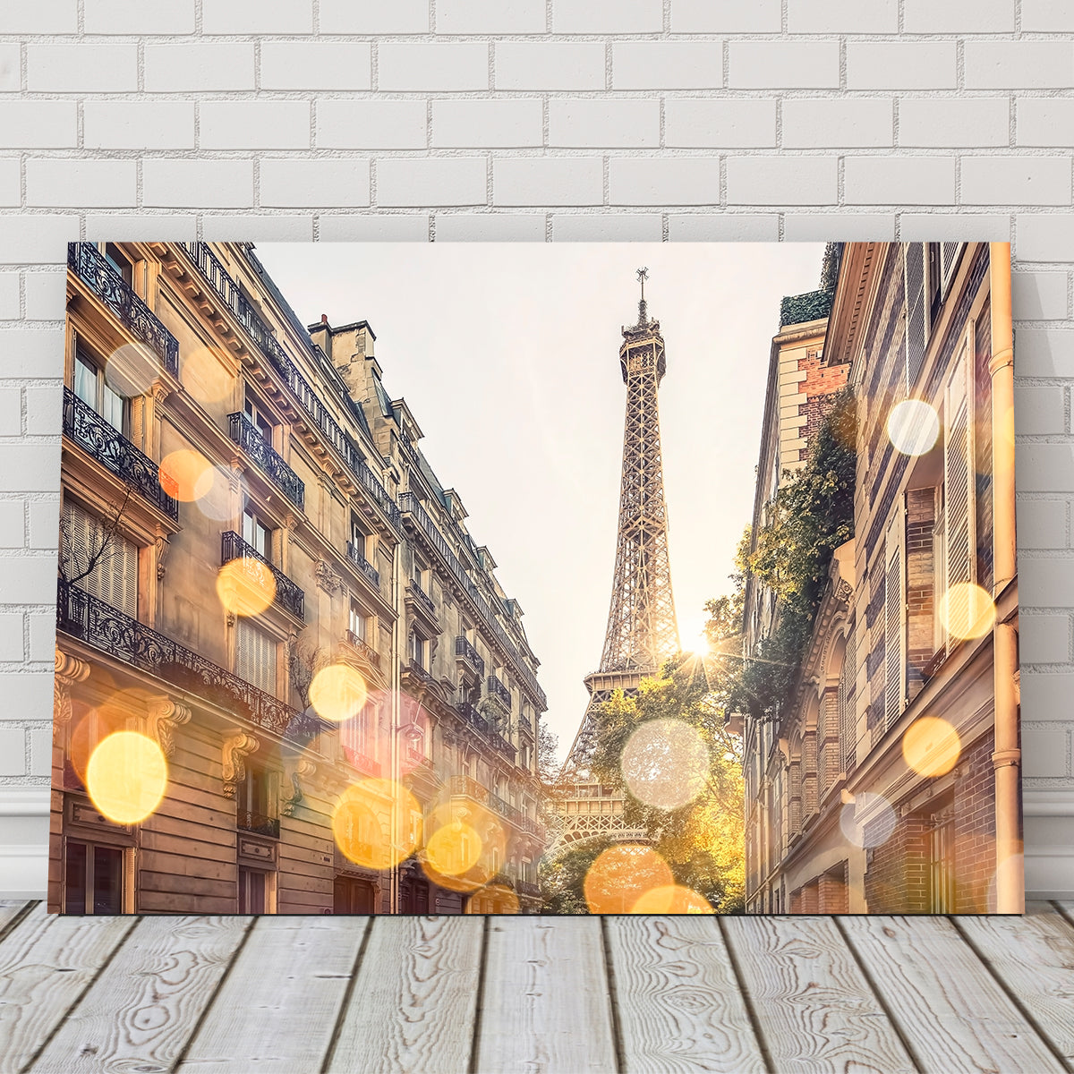 Enchanting Bokeh in Paris Wall Art for Home Decor