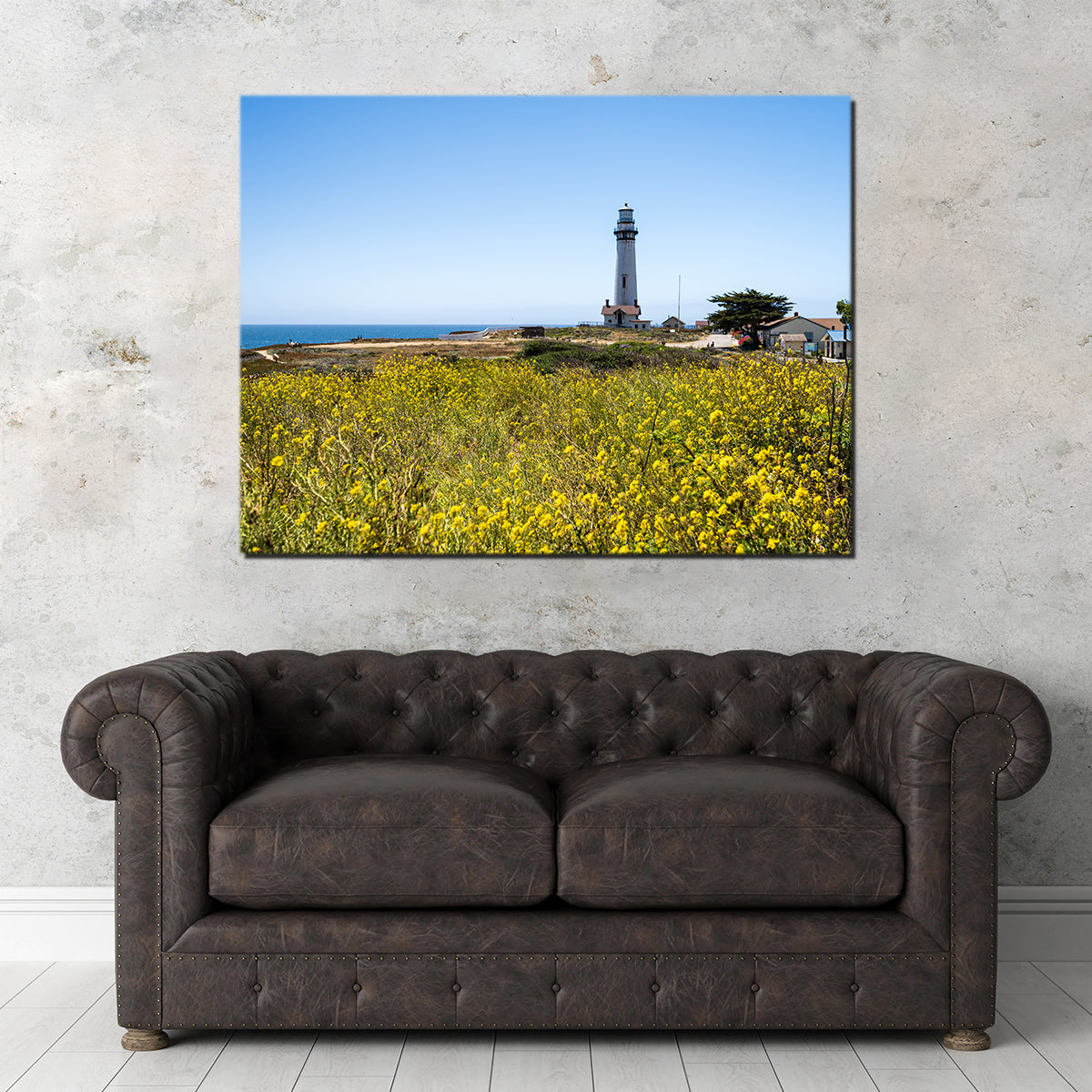 Stunning Pacific Coast Hwy Lighthouse Wall Art by Barry Pack