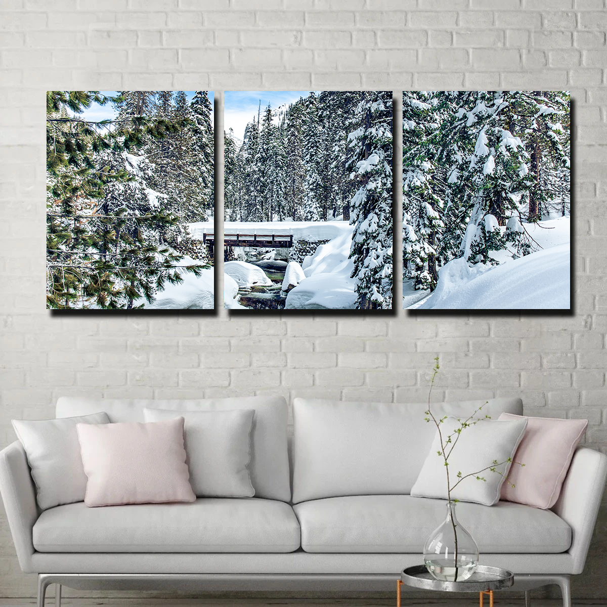 Exquisite Lodgepool Bridge Wall Art by Kyle Sherry