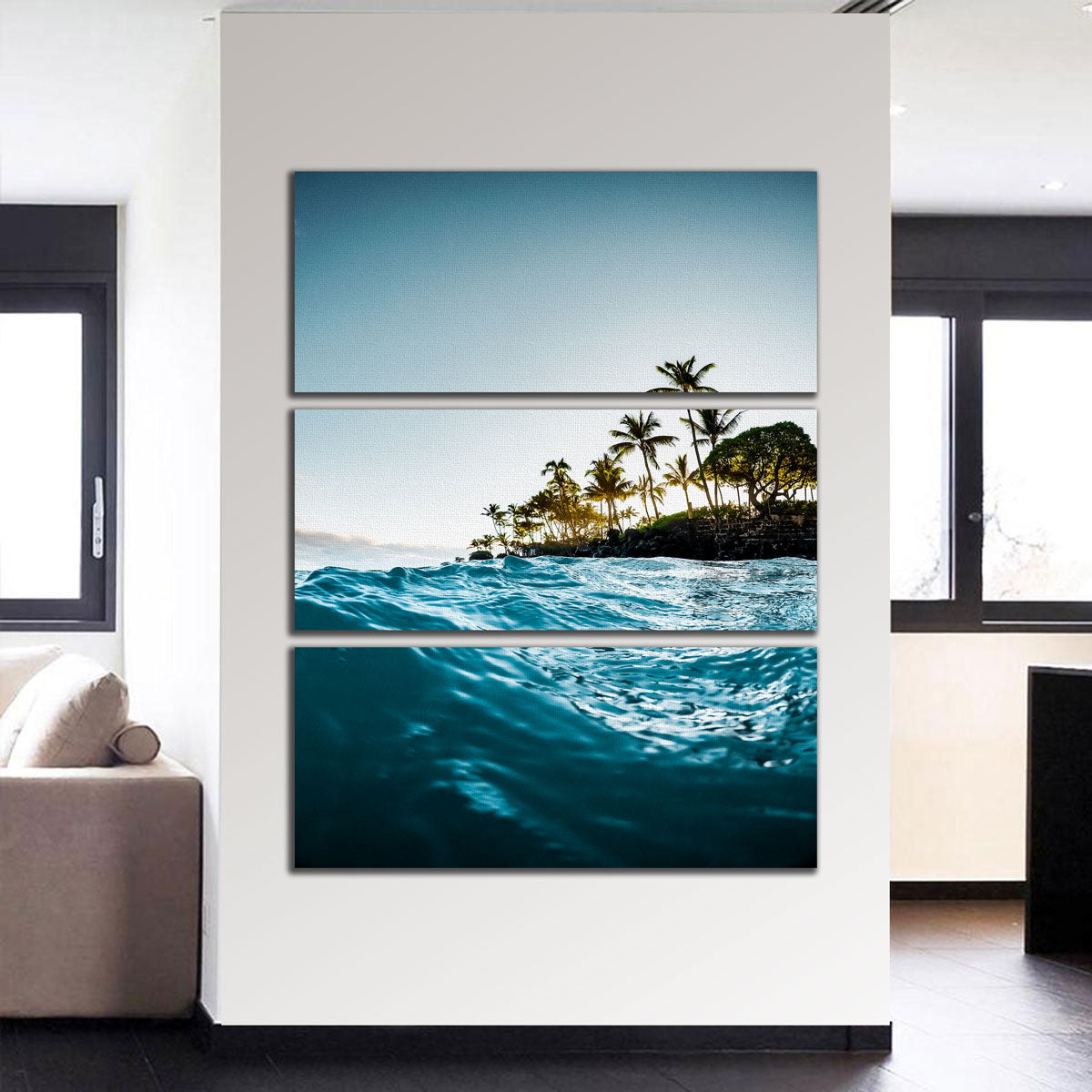 Stunning Blue Morning Wall Art by Lucas Moore