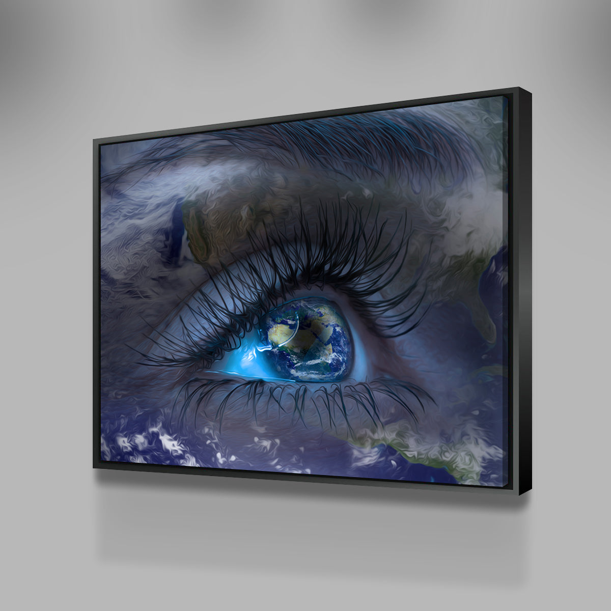Exquisite Earths Eye Wall Art by George Sorin