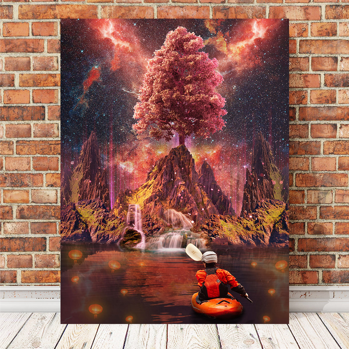 Stunning Healing Boat Wall Art by INDOARC