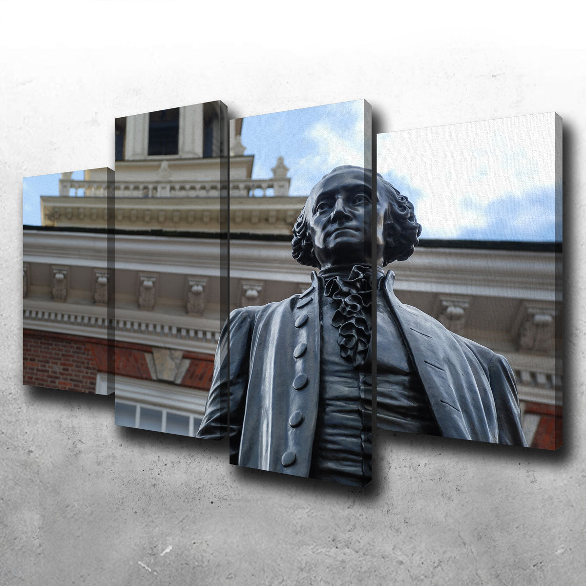 Exquisite George Washington Independence Hall Wall Art for Your Home Decor