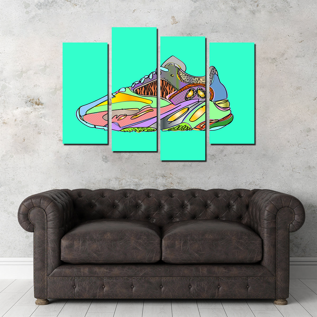 Stylish Boots Wall Art for Your Home Decor
