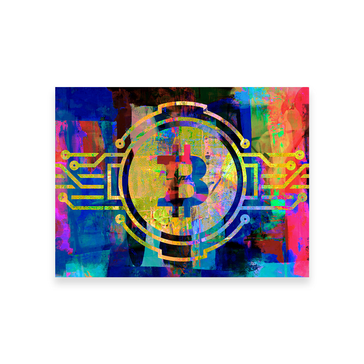 Unique Bitcoin Wall Art by Stephen Chambers