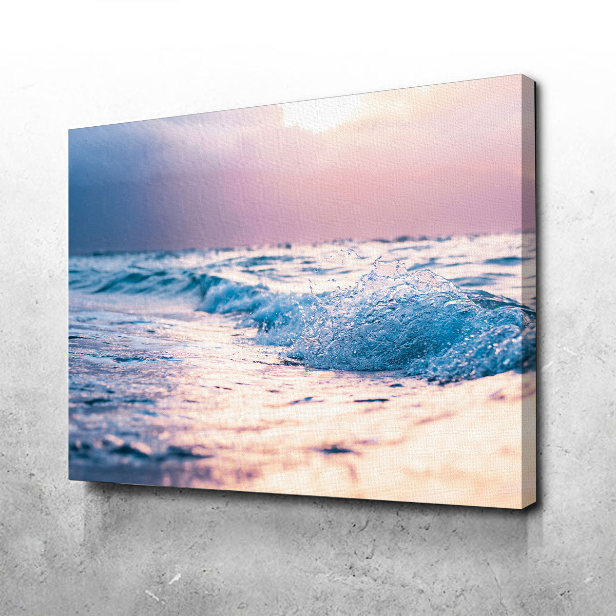 Stunning Pastel Waves Wall Art by Lucas Moore