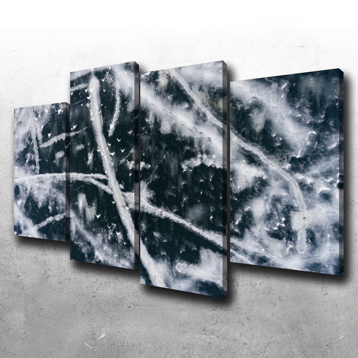 Exquisite Abstract Aerial Wall Art by Karolis Janulis