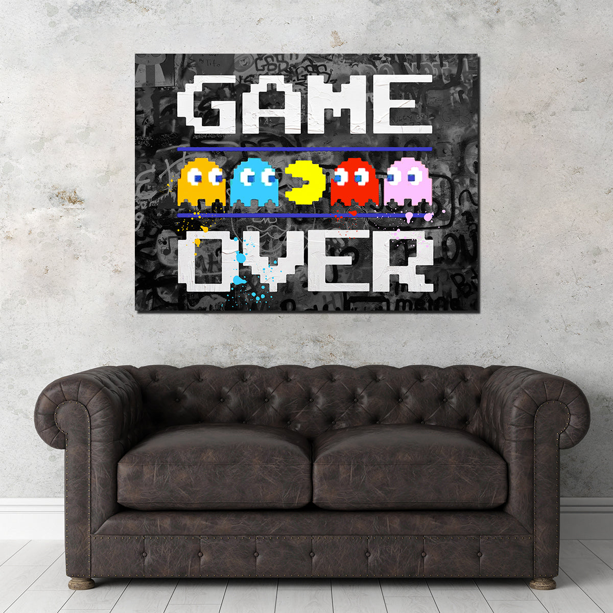 Eye - Catching Game Over Wall Art by Stephen Chambers