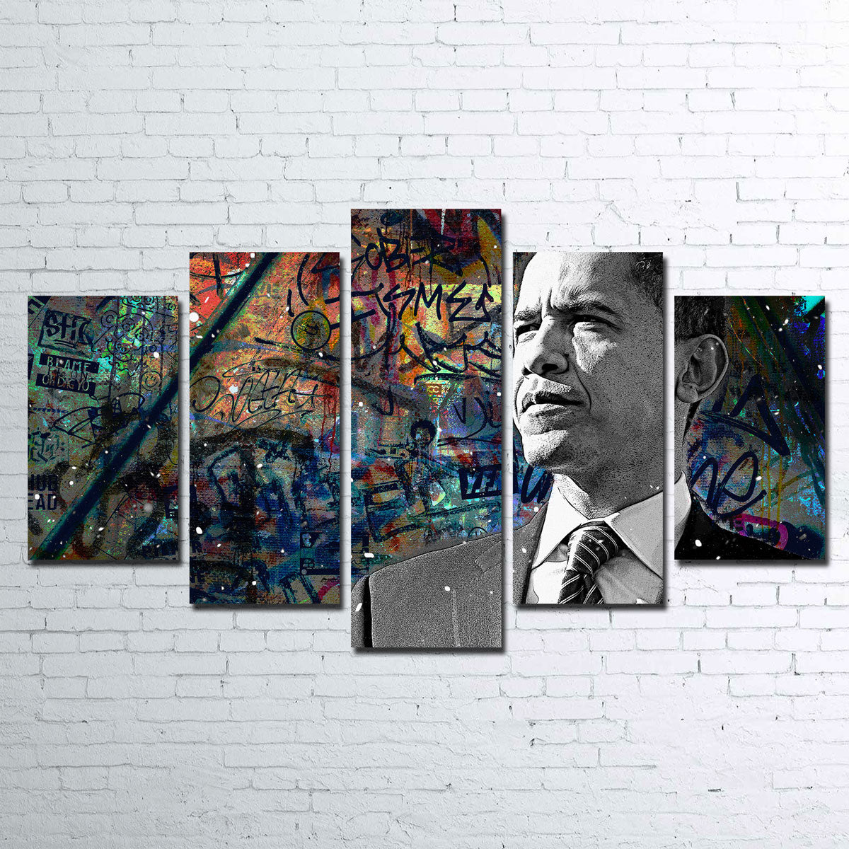 Stunning Abstract Obama Wall Art for Your Home Decor