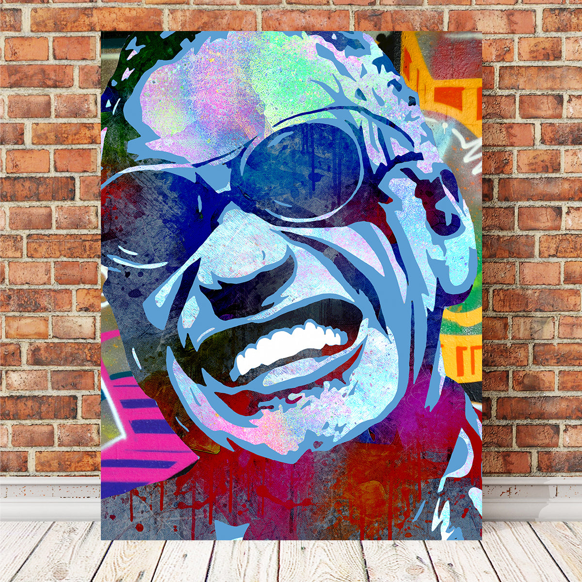 Exquisite Ray Charles Wall Art by Stephen Chambers