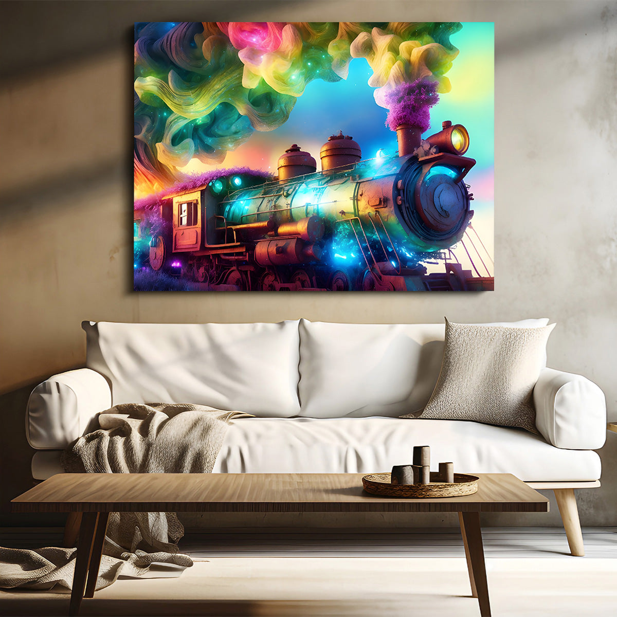 Exquisite Rainbow Railways Art Prints