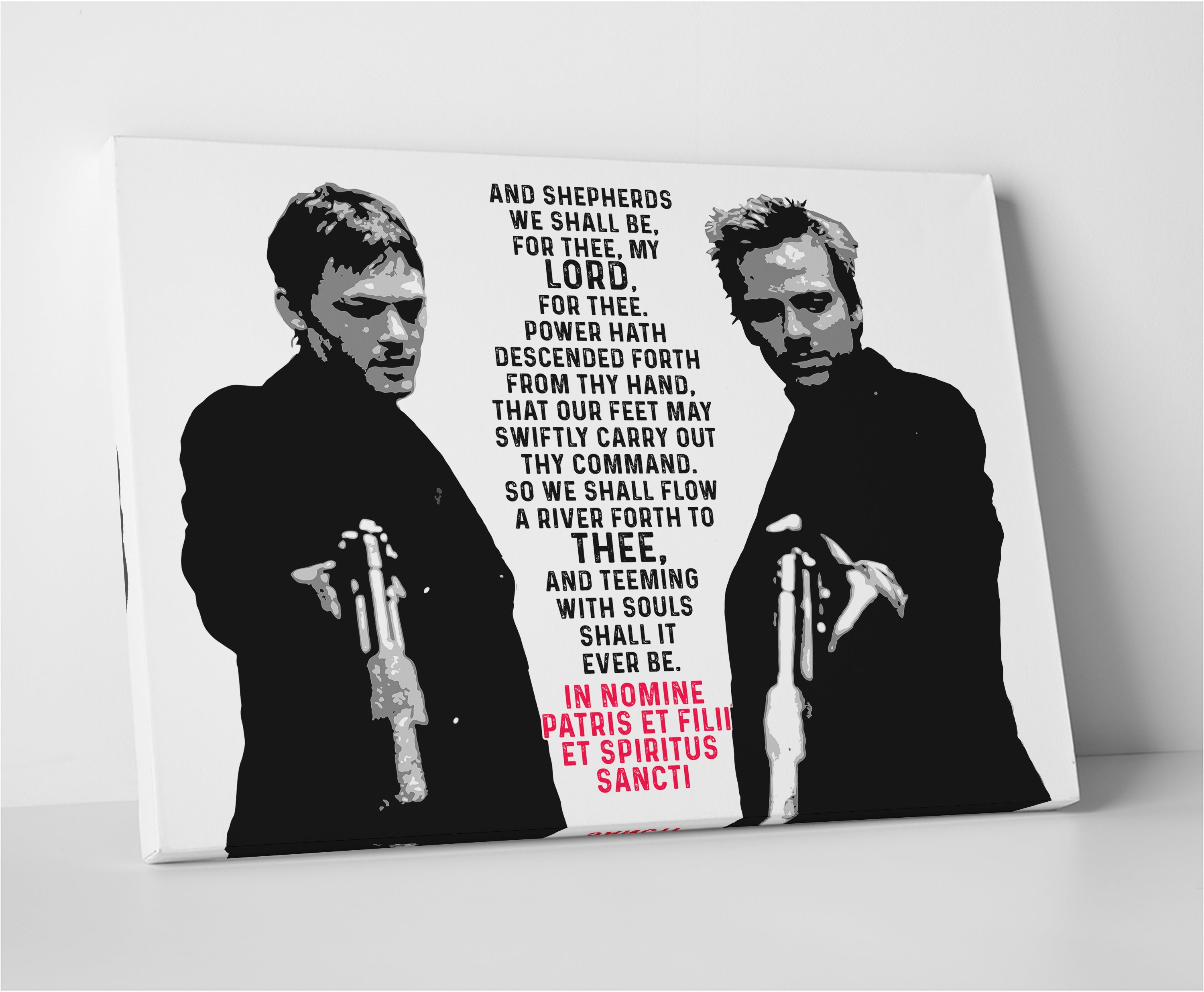 Stunning Boondock Saints Panoramic Wall Art for Home Decor