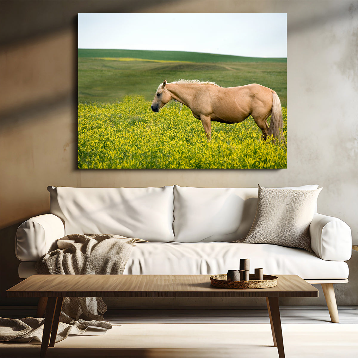 Stunning Palomino Quarter Horse Wall Art for Your Home Decor