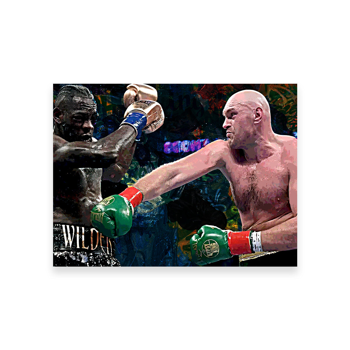 Exclusive Fury Vs. Wilder Wall Art for Stunning Home Decor