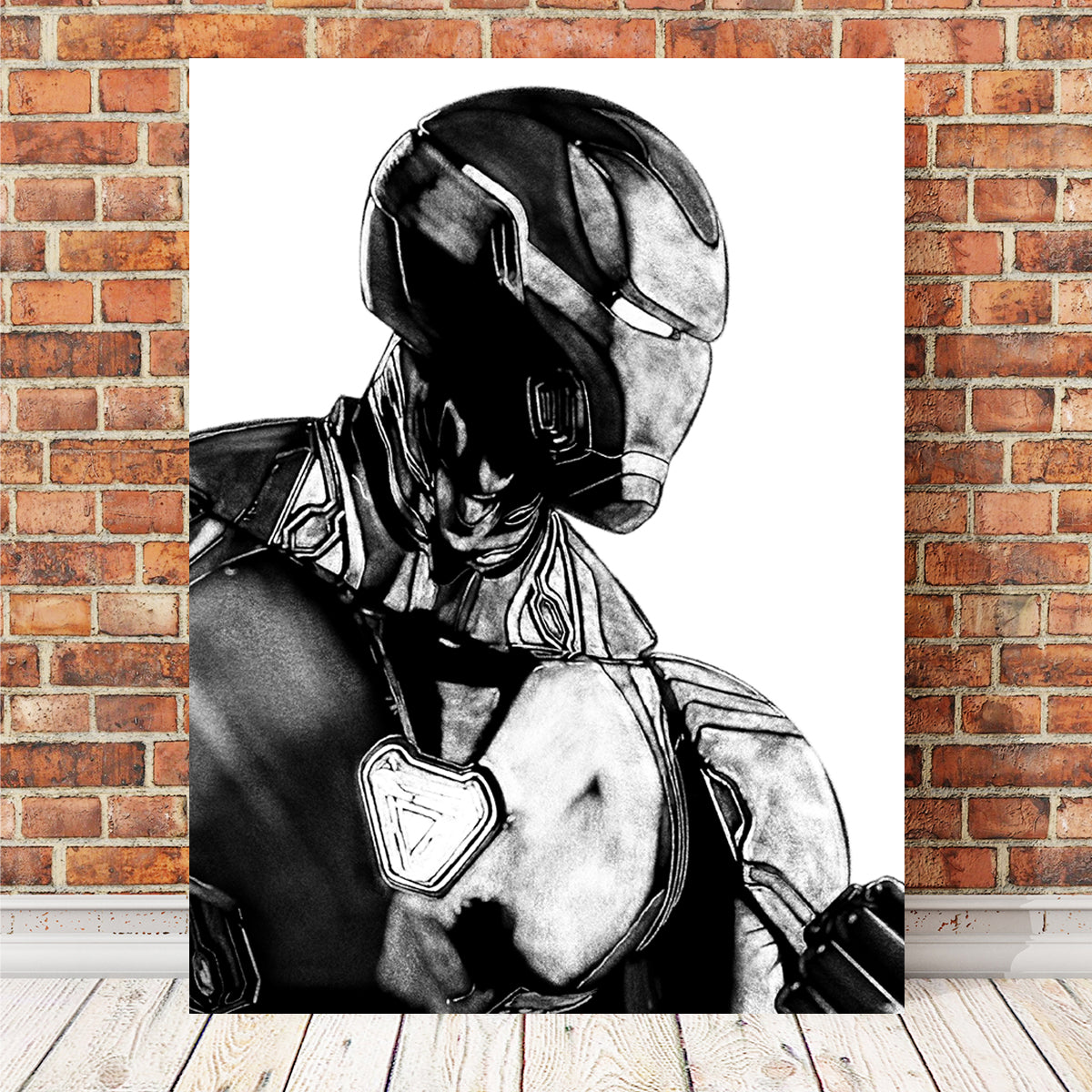 Stunning Iron Man Wall Art by JPS Darko Art