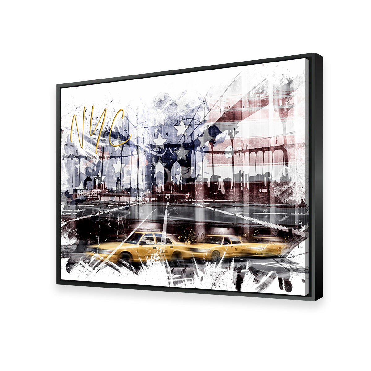 Exquisite City Art NYC Composing Wall Art by Melanie Viola