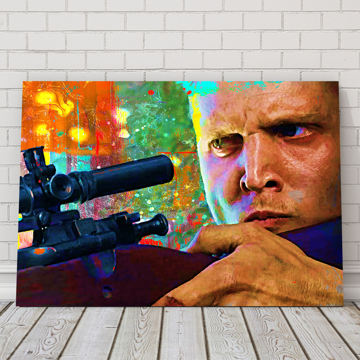 Private Jackson - Saving Private Ryan Stunning Wall Art for Movie Fans