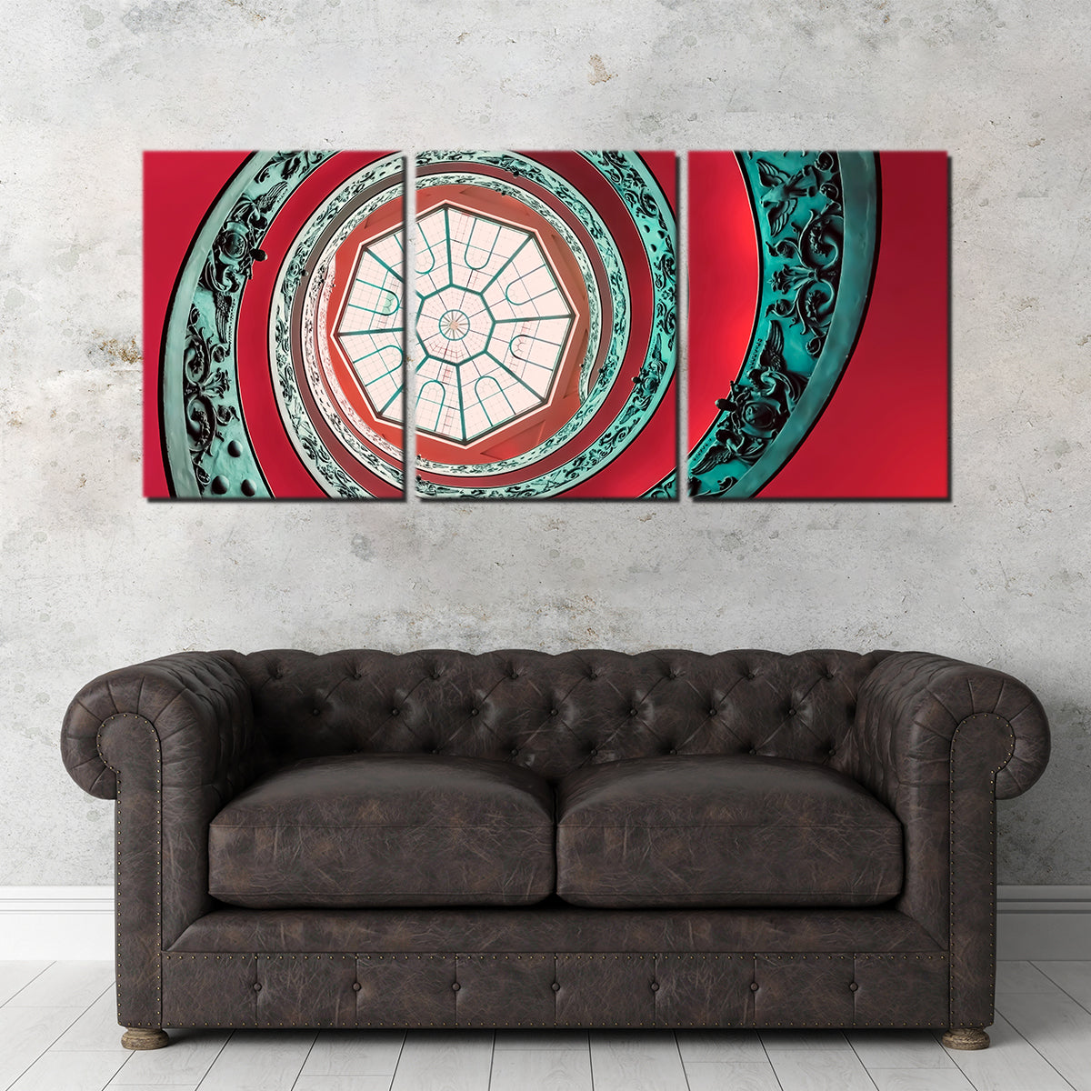 Stunning Spiral Skylight Wall Art for Home Decor