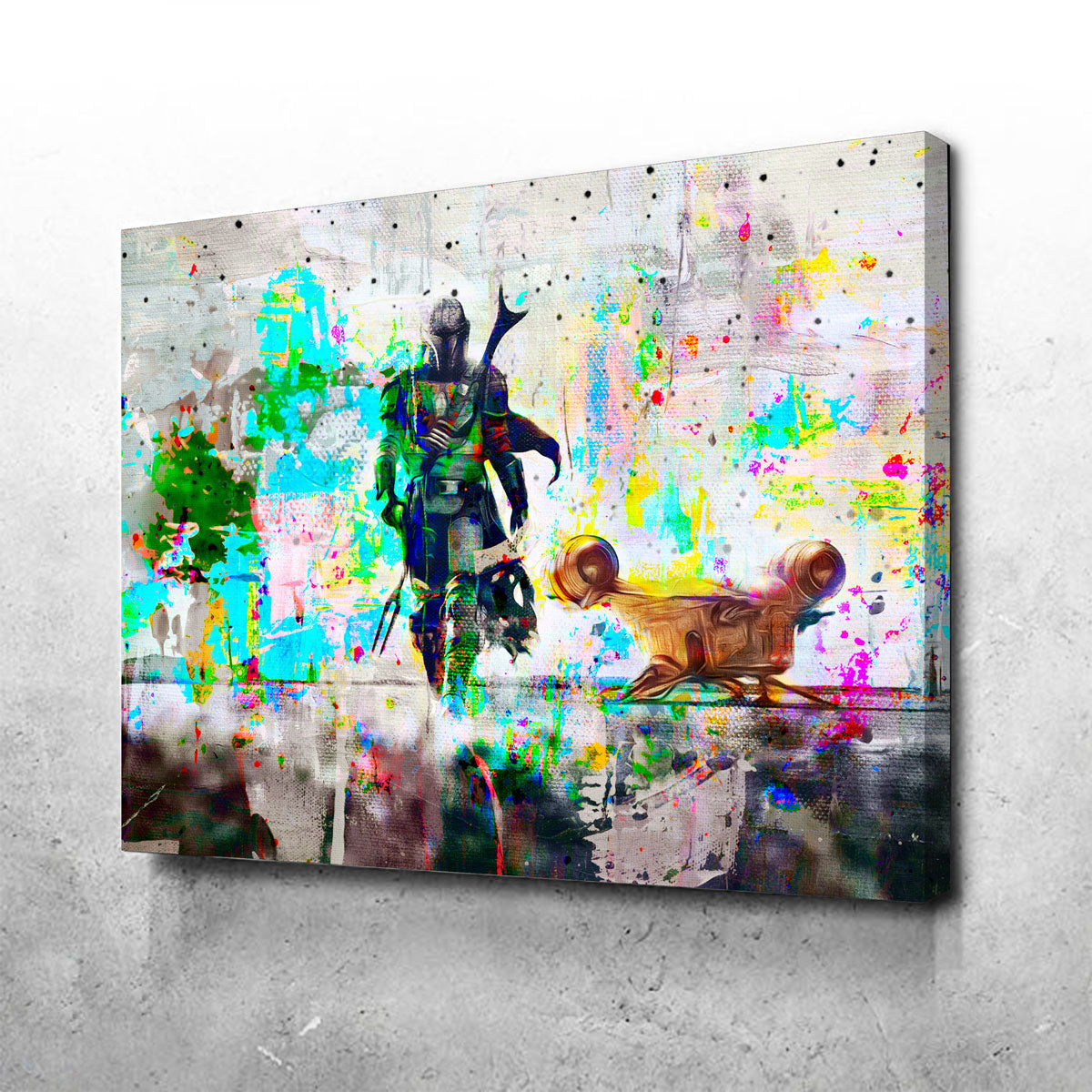The Mandalorian High - Quality Wall Art for Your Home Decor