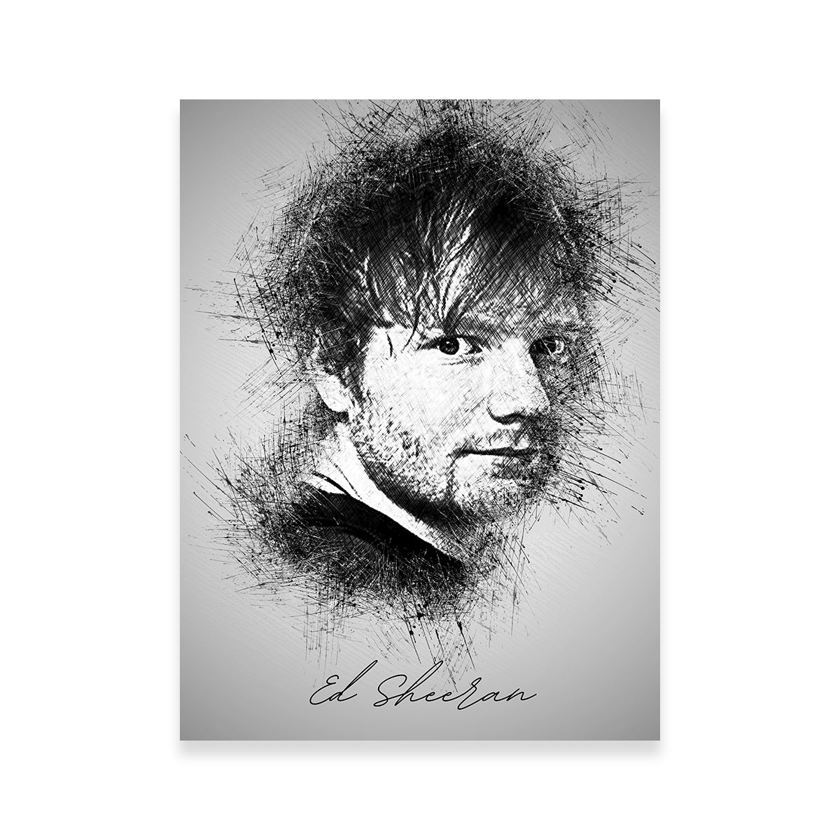 Ed Sheeran Stunning Wall Art for Home Decor
