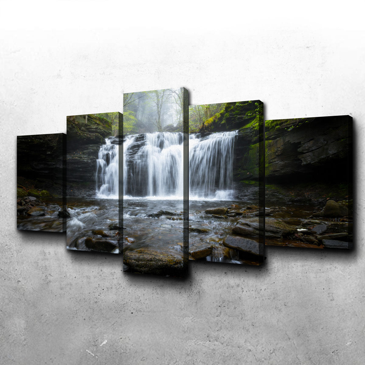 Exquisite Green Serenity Wall Art by Dennis Maida