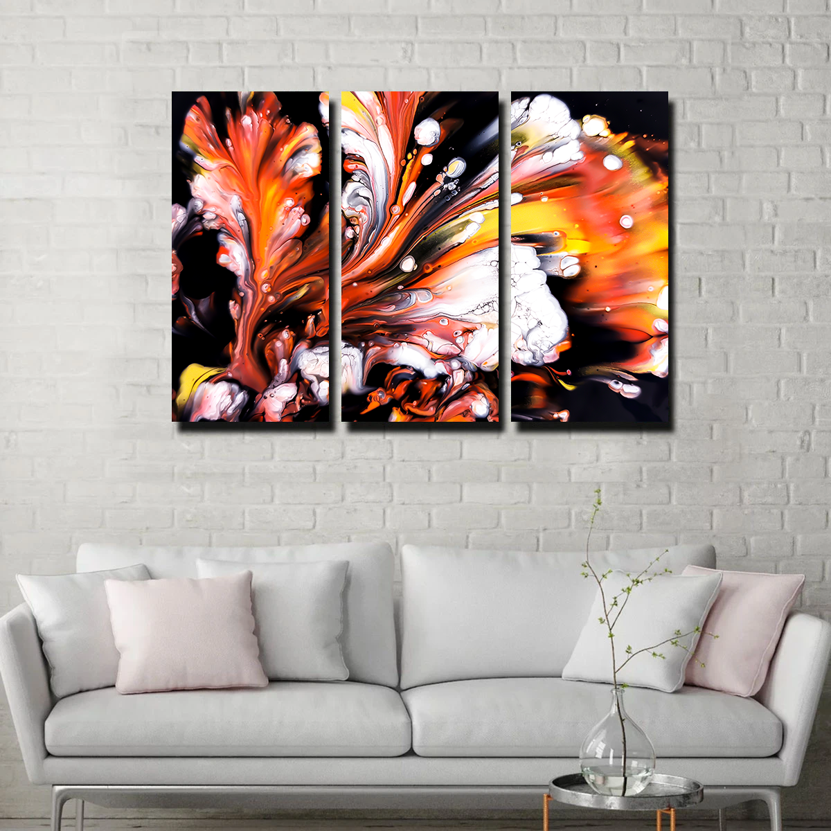 Stunning Abstract Blossom Wall Art by Manuel Luces