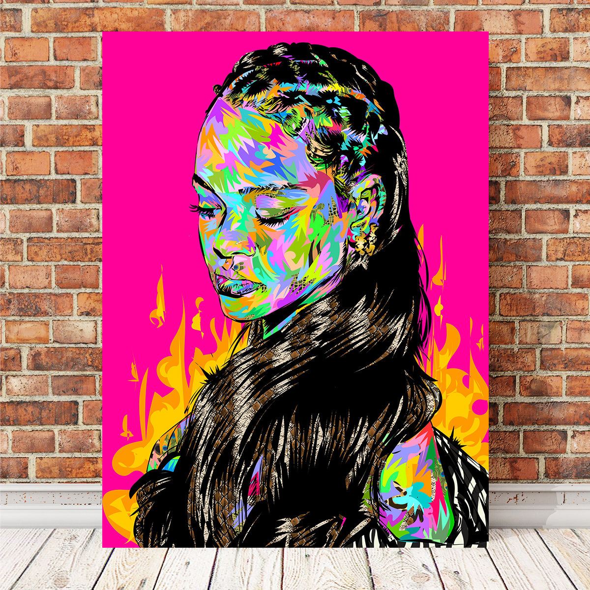 Exquisite Riri Wall Art - Museum-Quality Decor